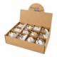 Boltze kerstbal glas Towny 8 cm 4 assorti