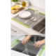Afdruiprek keuken flexibel groen 47 cm