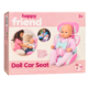 Happy Friend autostoel voor pop 36 cm