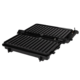 Roquet Roots contactgrill zwart 1000 watt