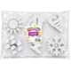 Colorations stempel weer 12,5 cm 6 stuks