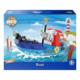 Kids Bricks bouwstenen boot 16 cm 118 delig