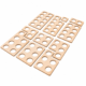 Cosy houten nummerframes 80 cm 11-delig